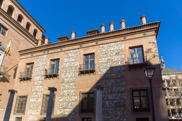 House of Seven Chimneys in City of Madrid, Spain
