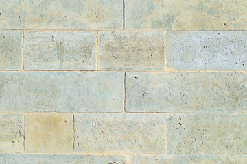 old stone wall close-up