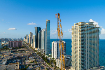Obraz premium Skyscrapers of Sunny Isles Beach FL