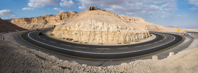 At Tamar observation point during the Winter