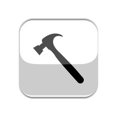 Hammer icon. Vector Illustration