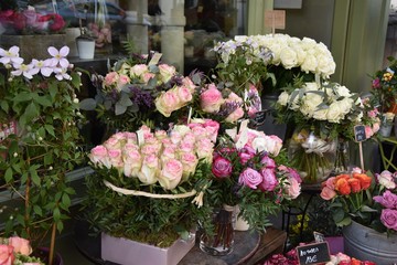 magasin de fleurs, paris