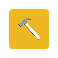 Hammer icon. Vector Illustration