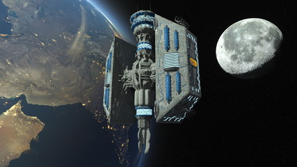 人工衛星 © tsuneomp