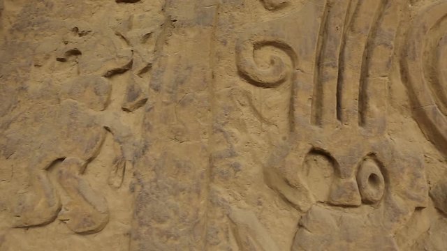 Lost city of Chan Chan, Trujillo, Peru