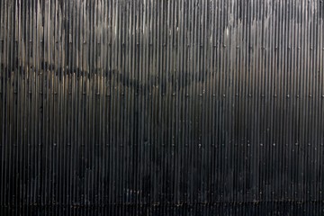 背景素材　黒いトタン壁