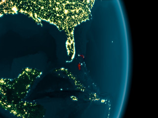Bahamas at night