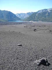 lava rock to lake