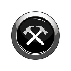 Hammer icon. Vector Illustration