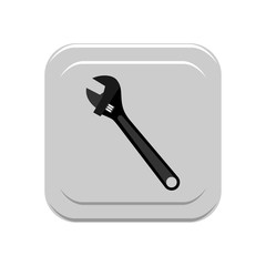 Wrench icon. Vector Illustration