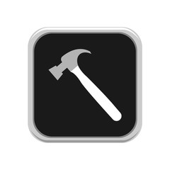 Hammer icon. Vector Illustration