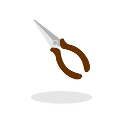 Pliers icon. Vector Illustration