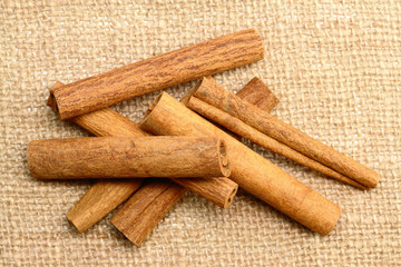 Stack of Cinnamon Sticks