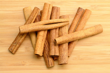 Stack of Cinnamon Sticks