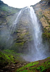 Gocta waterfall, 771m high. Chachapoyas, Amazonas, Peru