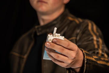 man offers you a cigarette and you are trying to quit using tobacco products