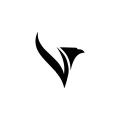 beak of wild logo vector