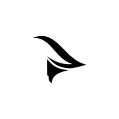 beak of wild logo vector