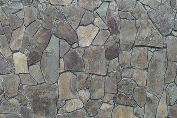 Background - Stacked Stone Wall.