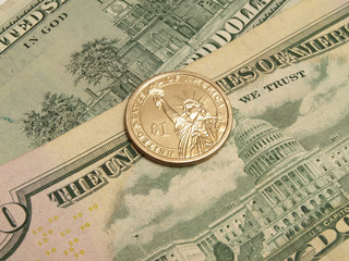 Money dollars