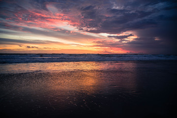 Fototapeta premium Sunset on the beach