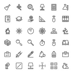 Flat icon set