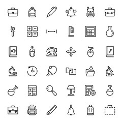Flat icon set