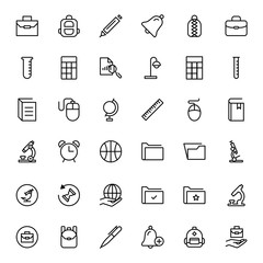 Flat icon set