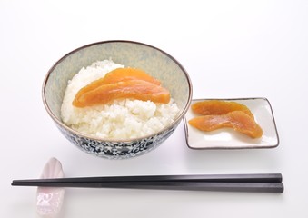 奈良漬とご飯