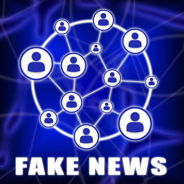Social Media Network Fake News 3d Illustration