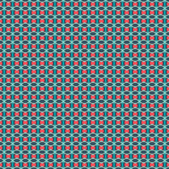 Arabesque Geometric pattern in repeat. Fabric print. Seamless background, mosaic ornament, ethnic style.
