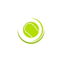 Tennis Ball Vector Template Design Illustration