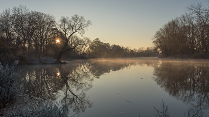 Erster Frost im Havelland