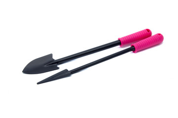 Garden tools equipment for farm isolated