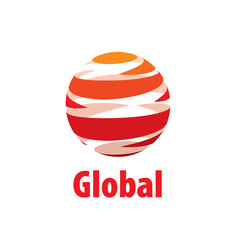 vector logo globe