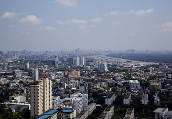 Fototapeta na wymiar Bangkok Cityscape big city