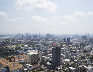 Obraz premium Bangkok Cityscape big city