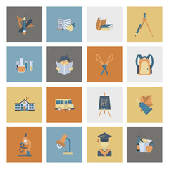 School and Education Icons