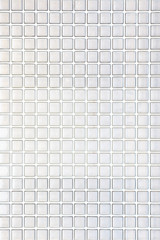 Glass block wall seamless background and pattern