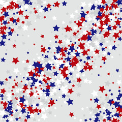 Stars confetti background. Celebration confetti decoration. Rich VIP premium design