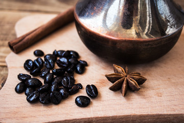 coffee beans cinnamon onyx