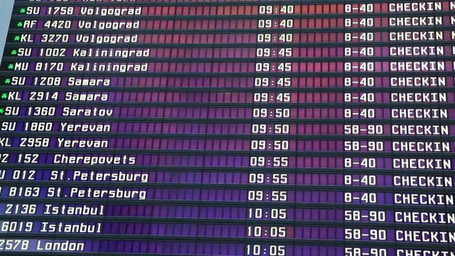 flight information display system
