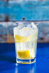 cold lemon drink