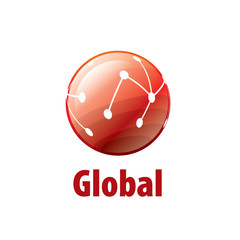 vector logo globe