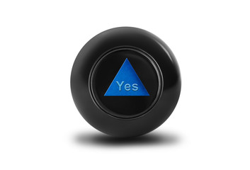 Magic ball with prediction Yes
