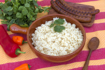couscous et merguez