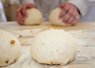 Cooking bread dumplings