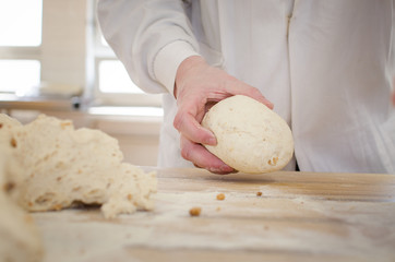 Cooking bread dumplings