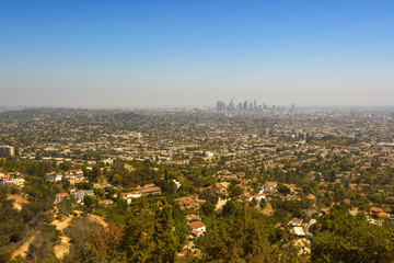 Naklejka premium Los Angeles w Kalifornii