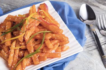 Crispy Honey Chilli Potato